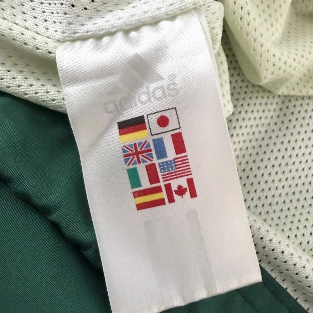VTG USF South Florida Bulls Adidas ClimaProof 1/4 Zip L Windbreaker Jacket Y2K
